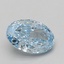 1.53 Ct. Fancy Vivid Blue Oval Lab Grown Diamond