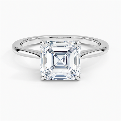 Solitaire Engagement Ring - Elle