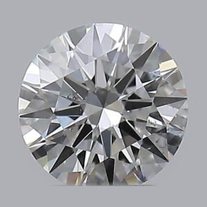 Round diamond — real photo