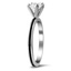 The Lyse Ring, smalltop view on a hand