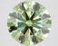 4.51 Ct. Fancy Vivid Green Round Lab Grown Diamond