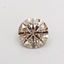 1.07 Ct. Fancy Light  Brown Round Lab Grown Diamond