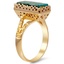 The Atherton Ring, smalltop view on a hand