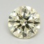 1.54 Ct. Fancy Light Yellow Round Lab Grown Diamond