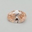 0.30 Ct. Fancy Intense Pink Oval Lab Grown Diamond