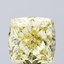 3.59 Ct. Fancy  Yellow Cushion Lab Grown Diamond