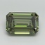 5.44 Ct. Fancy Vivid Green Emerald Lab Grown Diamond