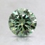 0.91 Ct. Fancy Vivid Pacific Green Round Lab Grown Diamond