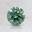 0.71 Ct. Fancy Vivid Pacific Green Round Lab Grown Diamond