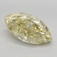 5.38 Ct. Fancy Intense Yellow Marquise Lab Grown Diamond