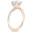 18K Rose Gold Simply Tacori Classic Diamond Ring (1/5 ct. tw.), smallside view