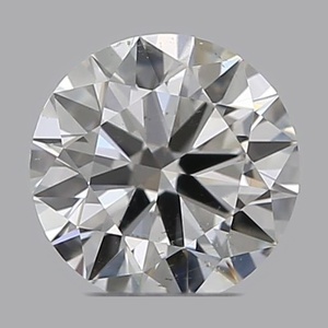 Round diamond — real photo