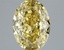 3.01 Ct. Fancy Intense Yellow Oval Lab Grown Diamond