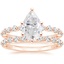 14KR Moissanite Marseille Diamond Bridal Set (1/2 ct. tw.), smalltop view