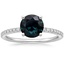 18K White Gold Ballad Half Coverage Diamond Ring (1/8 ct. tw.), smalltop view