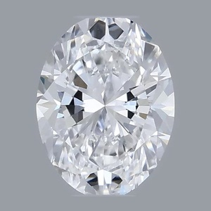 Oval diamond — real photo
