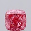 1.70 Ct. Fancy Vivid Pink Cushion Lab Grown Diamond