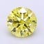 1.51 Ct. Fancy Intense  Yellow Round Lab Grown Diamond
