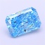 1.43 Ct. Fancy Vivid Blue Radiant Lab Grown Diamond