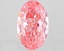 3.03 Ct. Fancy Vivid Pink Oval Lab Grown Diamond