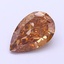 1.38 Ct. Fancy Light  Brown Pear Lab Grown Diamond