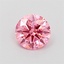 0.54 Ct. Fancy Vivid Pink Round Lab Grown Diamond