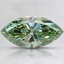 1.08 Ct. Fancy Vivid Pacific Green Marquise Lab Grown Diamond