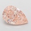 2.07 Ct. Fancy Vivid Pink Pear Lab Grown Diamond