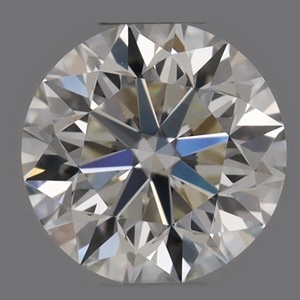 Round diamond — real photo