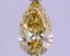 1.08 Ct. Fancy Intense Yellow Pear Lab Grown Diamond