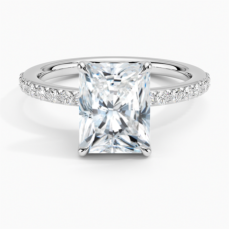 Diamond Accented Engagement Ring