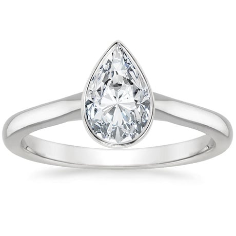 18K White Gold Luna Bridal Set