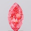 1.53 Ct. Fancy Vivid Pink Marquise Lab Grown Diamond