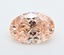 3.57 Ct. Fancy Intense  Pink Oval Lab Grown Diamond