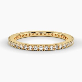 Bliss Eternity Diamond Ring (1/2 ct. tw.) in 18K Yellow Gold