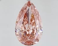 16.08 Ct. Fancy Vivid Pink Pear Lab Grown Diamond