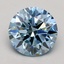 2.00 Ct. Fancy Blue Round Lab Grown Diamond