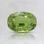6.8x4.7mm Unheated Green Oval Sapphire