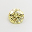 1.90 Ct. Fancy Light Yellow Round Lab Grown Diamond