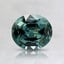 6.5x5.6mm Blue Oval Montana Sapphire