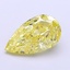 1.78 Ct. Fancy Intense  Yellow Pear Lab Grown Diamond