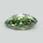 1.08 Ct. Fancy Vivid Pacific Green Marquise Lab Grown Diamond
