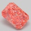 6.19 Ct. Fancy Vivid Pink Radiant Lab Grown Diamond