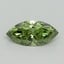 1.00 Ct. Fancy Vivid Green Marquise Lab Grown Diamond