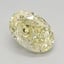 1.16 Ct. Fancy Yellow Oval Lab Grown Diamond