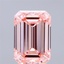2.61 Ct. Fancy Intense Pink Emerald Lab Grown Diamond