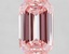 3.51 Ct. Fancy Intense Pink Emerald Lab Grown Diamond