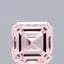 3.21 Ct. Fancy Intense  Pink Asscher Lab Grown Diamond