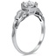 The Aledda Ring, smalltop view on a hand