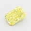 2.26 Ct. Fancy Vivid Yellow Radiant Lab Grown Diamond